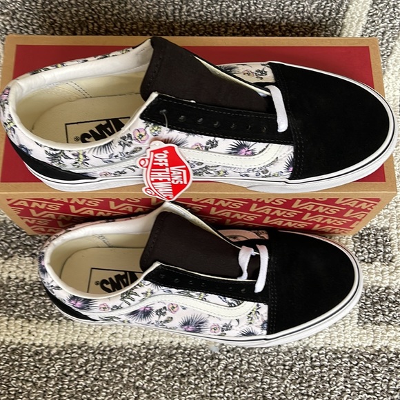 Vans Old Skool Paradise Floral Black True White WMNS - Picture 3 of 16